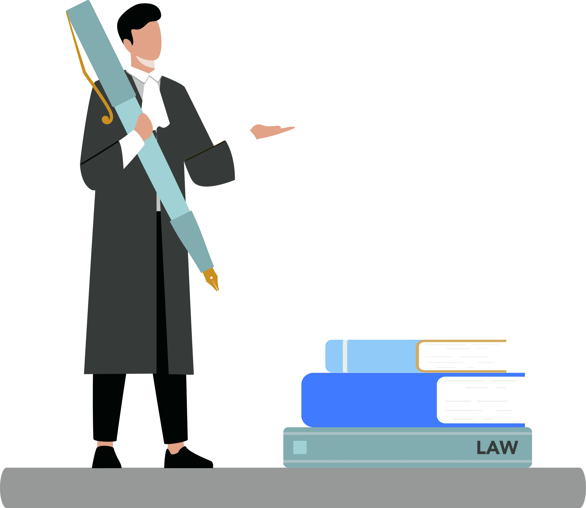 Lawyer Illustration